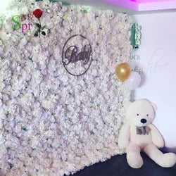 SPR Free Shipping 30pcs/set Ombre Wedding Occasion Handcrafted Silk Cloth Artificial Rose Flower Wall Backdrop Indoor/Outdoor - 60*40cm(23.62*15.75in) / SPR-FW18821-8