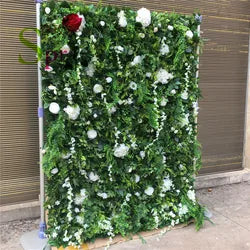 SPR Bridals Bouquet Classic Modern Design Artificial Flower for Backdrop Decoration Wedding or Event - 1*1m(3.28*3.28ft) / SPR-FW201228-1