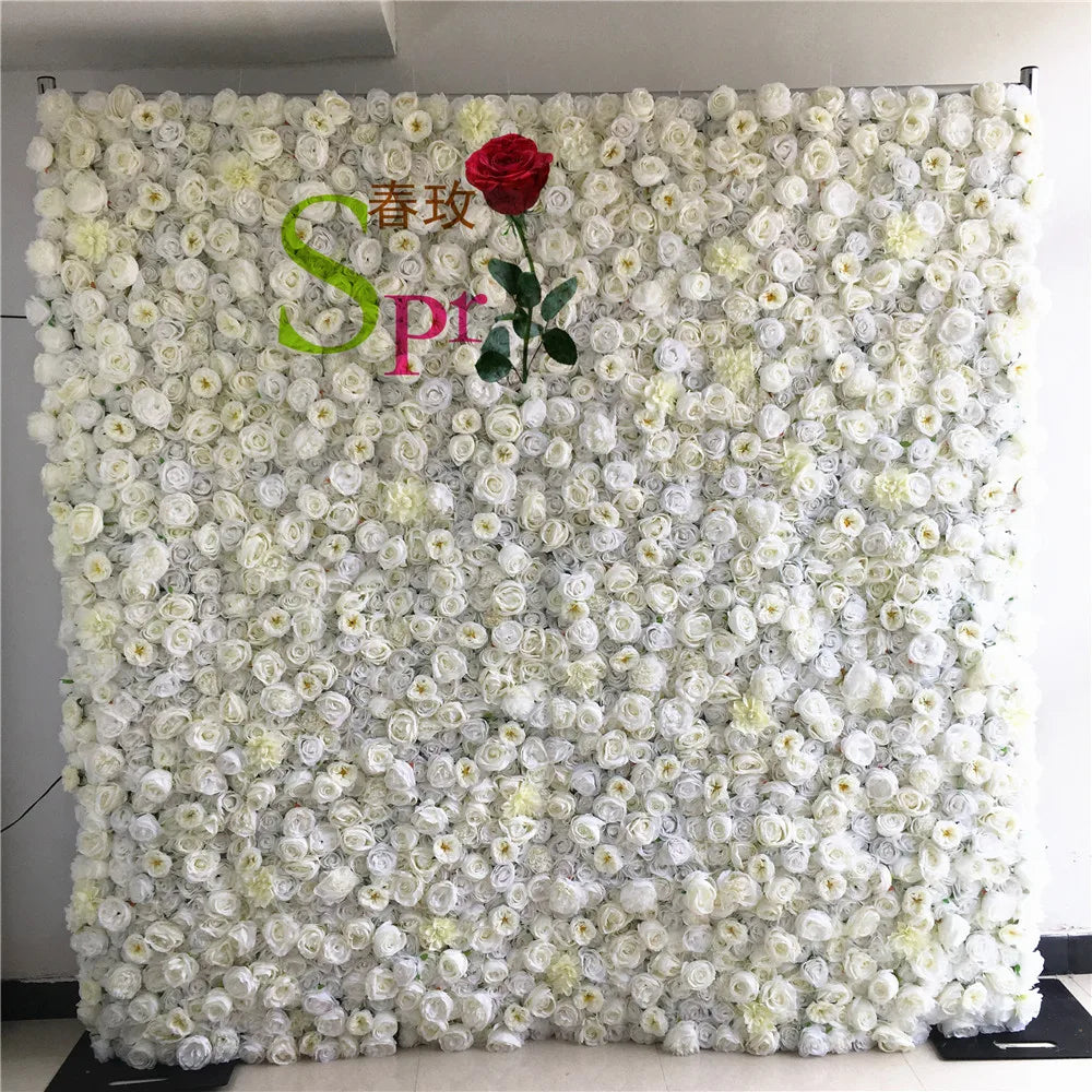 SPR Bridals Bouquet Wedding Supplies Home Floral Decoration Rose Hydrangea Silk Artificial Decorative Flower Wall Backdrop