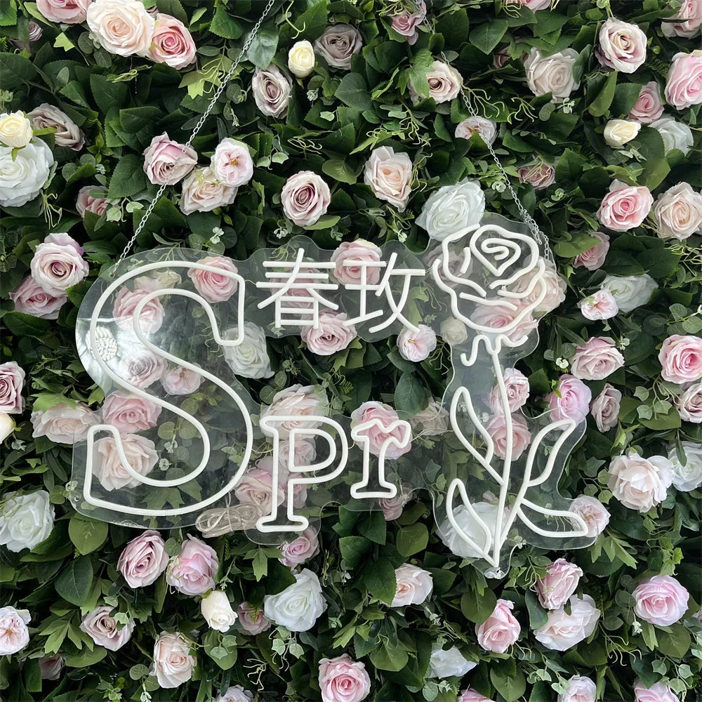 SPR Flowerwall Backdrop Silk Fabric Curtain Cloth Floral 3D Roll up Flower Wall for Wedding Birthday Party Carnival Photo Back
