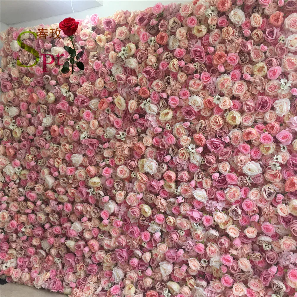 SPR Bridesmaids Bouquet High Quality Home Decor Restaurant Decoration and Wedding Ceremony Event Fabric Artificial Rose Wall