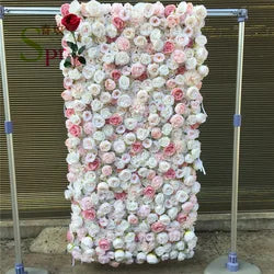 SPR Bridals Bouquet Classic Modern Design Artificial Flower for Backdrop Decoration Wedding or Event - 1*1m(3.28*3.28ft) / SPR-FW201125-2