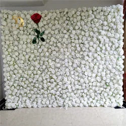 SPR 3D Design Floral Bridal Bouquet Ceiling pink Peony Rose Hydrangea Artificial Flower Decoration Wedding Backdrop - SPR-FW21919-3