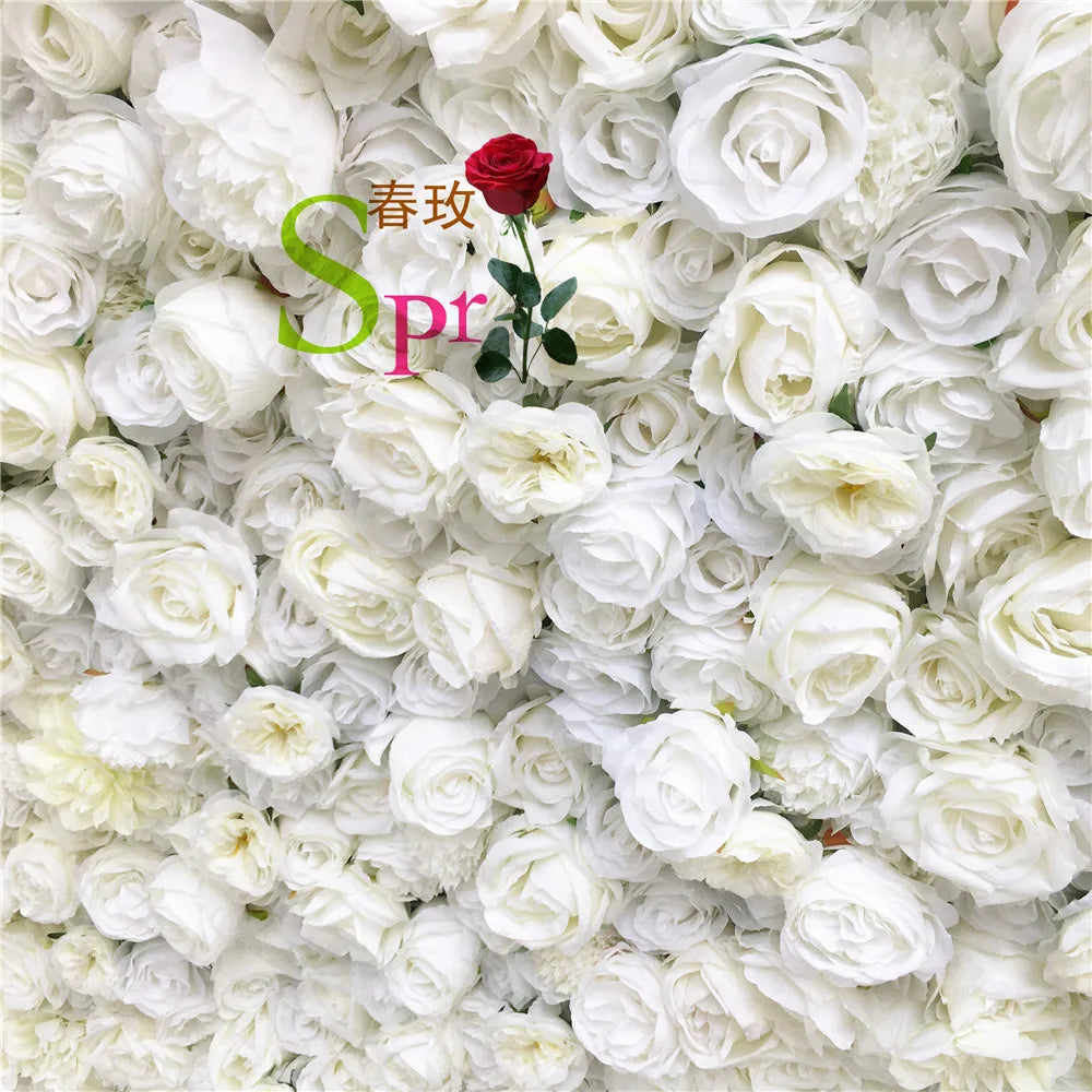 SPR Bridals Bouquet Wedding Supplies Home Floral Decoration Rose Hydrangea Silk Artificial Decorative Flower Wall Backdrop