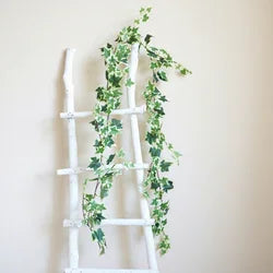 Artificial Vines Kit 71" Silk Eucalyptus Ivy Garland Natural Odorless Greenery Hanging Plant Wedding Party Decor Indoor - Over 6 ft / Beige