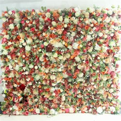 SPR Bridal Bouquet Wedding Silk Artificial Flower Roses Bohemian Wall Decoration Panel - SPR-FW21711-1
