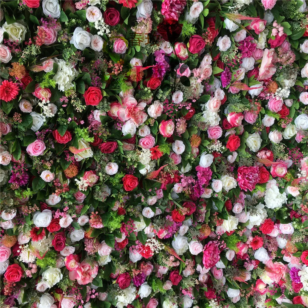 SPR Artificial Silk Rose 5D Flower Wall Decor Handmade Modern Style for Party Centerpiece Background