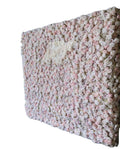 SPR customized size& color  Mix Roll up Cloth Flower Wall Handmade for Wedding Backdrop Baby Show Party Backdrop