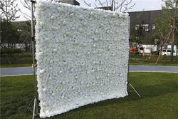 SPR Wholesale Silk Artificial Wedding Flower Wall Backdrop 8ft 8ft for Restaurant Decoration Wedding Party Events Mother's Day - SPR-XMBD034