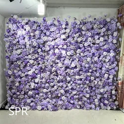 SPR  Factory Sales Christmas Fower Berries Christmas Flower Wall Flower Backdrop Events Xmas Day Baby Showing Party Home Decor - SPR-FW241030-15