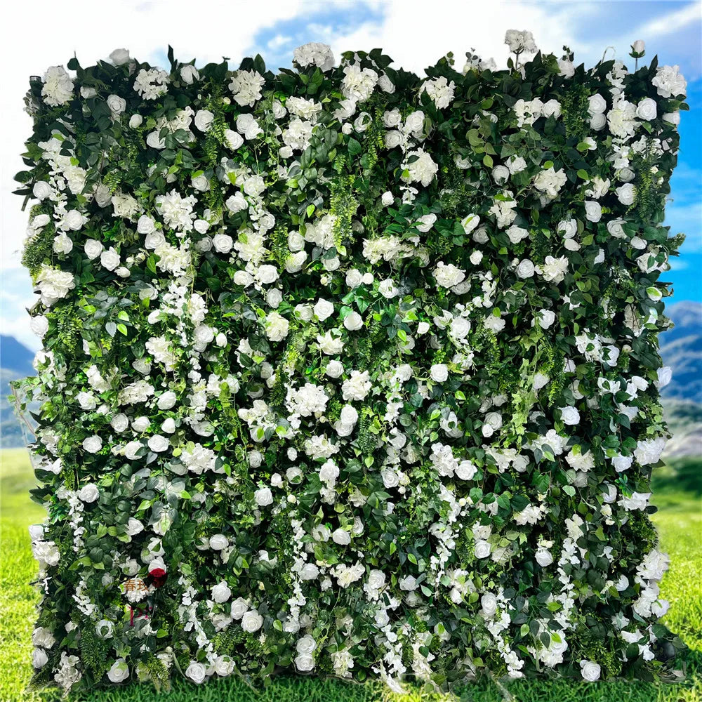 SPR Luxury Artificial 3D Rolled up Home Decoration Wedding Party & Graduation Ceiling Eco-Friendly Blush Pink Flower Wall