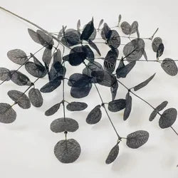 Artificial Silk Eucalyptus Branches High Simulation Greenery Stems for Home Vase Wedding Floral Arrangement Decor - Over 6 ft / Blue