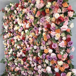 SPR Wholesale Purple Rose Bridal Bouquet Artificial Silk Flowers Handmade Faux Floral Bouquet for Wedding Background Decoration - SPR-FW25131-14