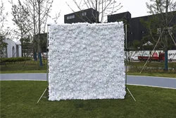 SPR Wholesale Silk Artificial Wedding Flower Wall Backdrop 8ft 8ft for Restaurant Decoration Wedding Party Events Mother's Day - SPR-XMBD032