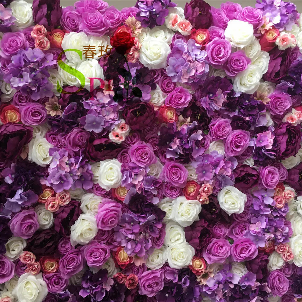 SPR China Supplies Wedding Arch Centerpieces Bouquet Leaves Plant Flowers Decorative Artificial Green Wall