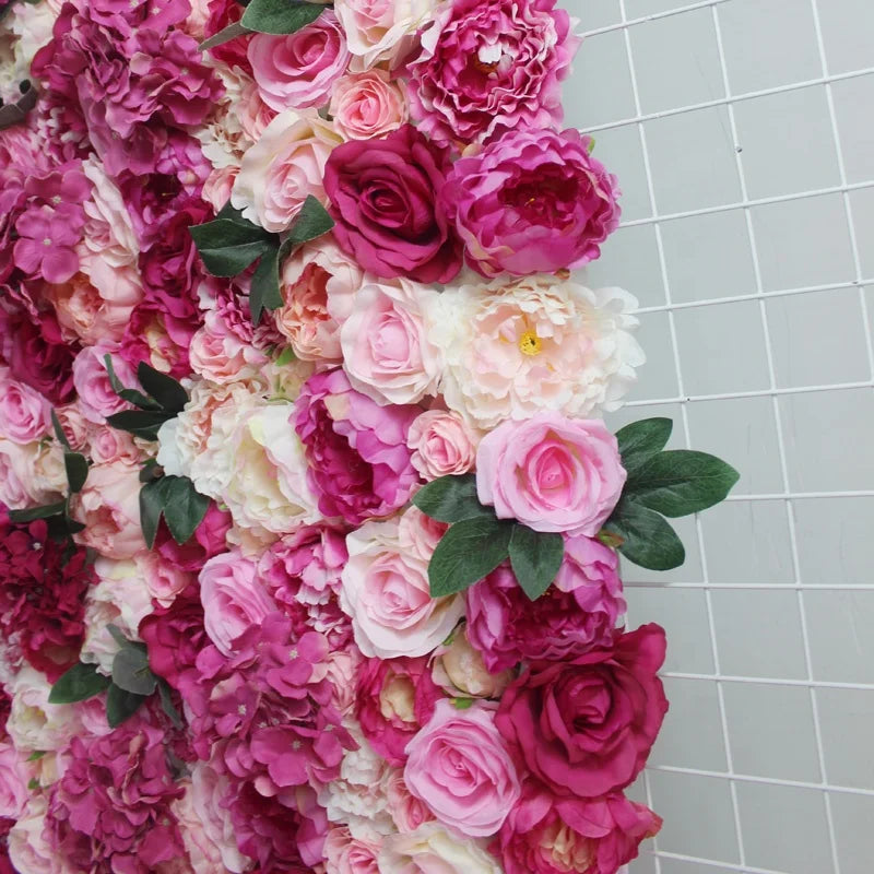 SPR 1.2*2.4m(4*8ft)/pc Roll up Cloth  Flower Wall Backdrop Wedding Occasion Decoration Event Artifical Flower Arrangement