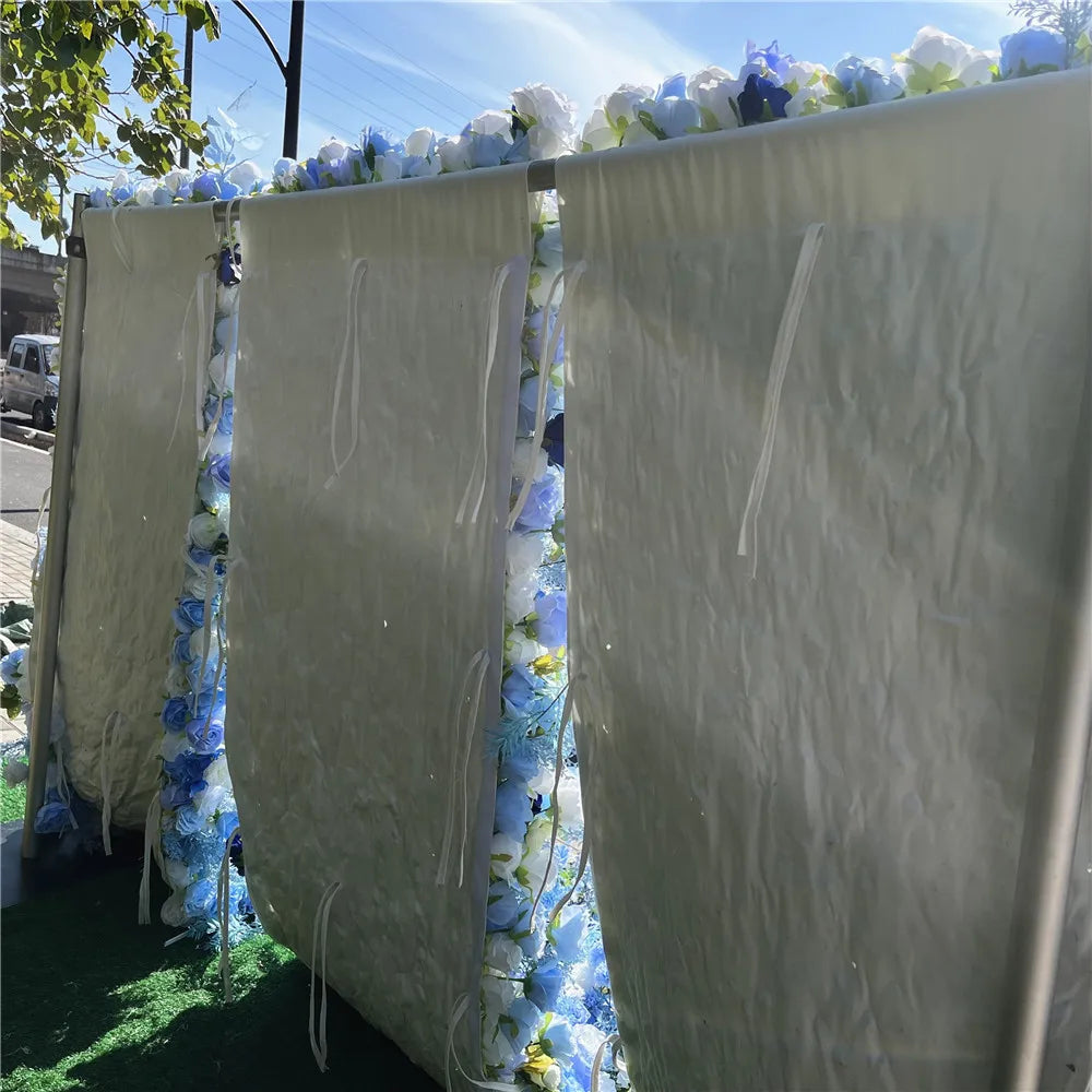 SPR Wholesale China Supply Artificial Flowers Wall Birthday Wedding Flowers Backdrops for Events Fall Decoration Flowers Wall