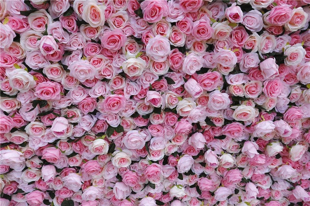 SPR Wholesale Silk Artificial Wedding Flower Wall Backdrop 8ft 8ft for Restaurant Decoration Wedding Party Events Mother's Day