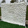 SPR China Supplies Artificial Flower Wall Orchid Silk Carnation Customized Size Peony Bouquet for Wedding Decoration Ivory Rose
