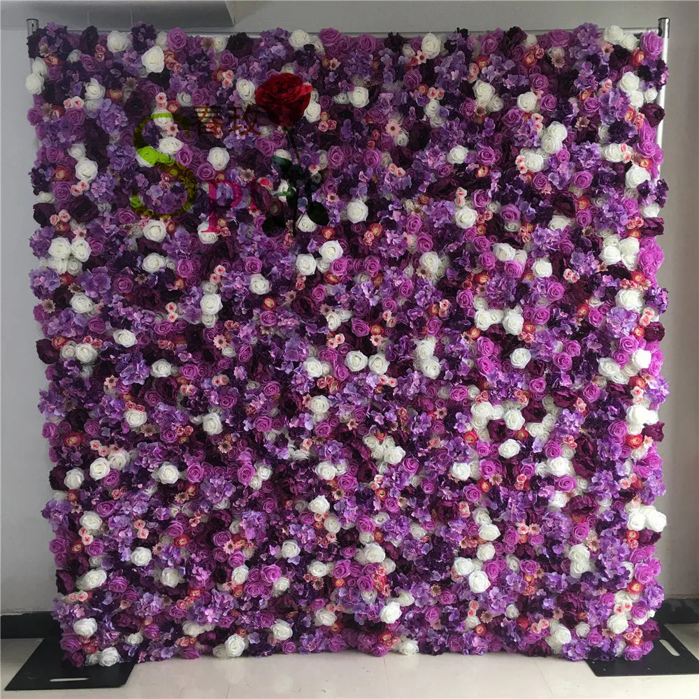 SPR China Supplies Wedding Arch Centerpieces Bouquet Leaves Plant Flowers Decorative Artificial Green Wall