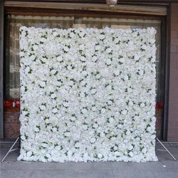 SPR Wholesale Silk Artificial Wedding Flower Wall Backdrop 8ft 8ft for Restaurant Decoration Wedding Party Events Mother's Day - SPR-XMBD007