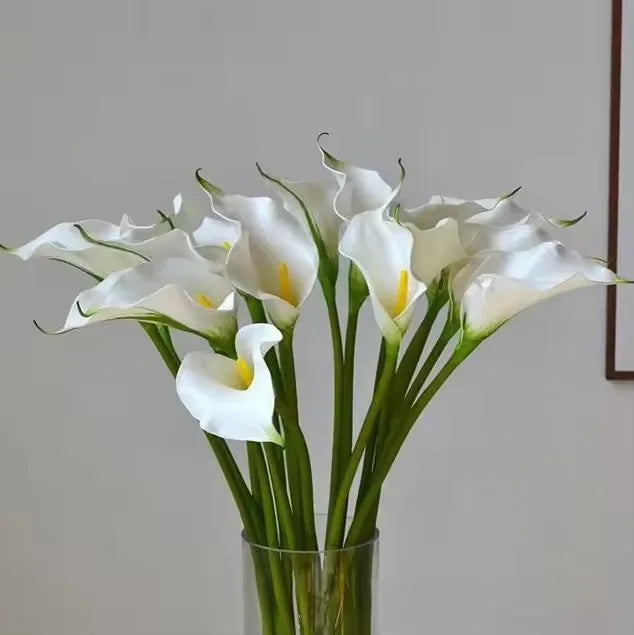 Hot Sale Real Touch Calla Lily Flower Artificial Latex Calla Lily for Wedding Home Table Event Decor