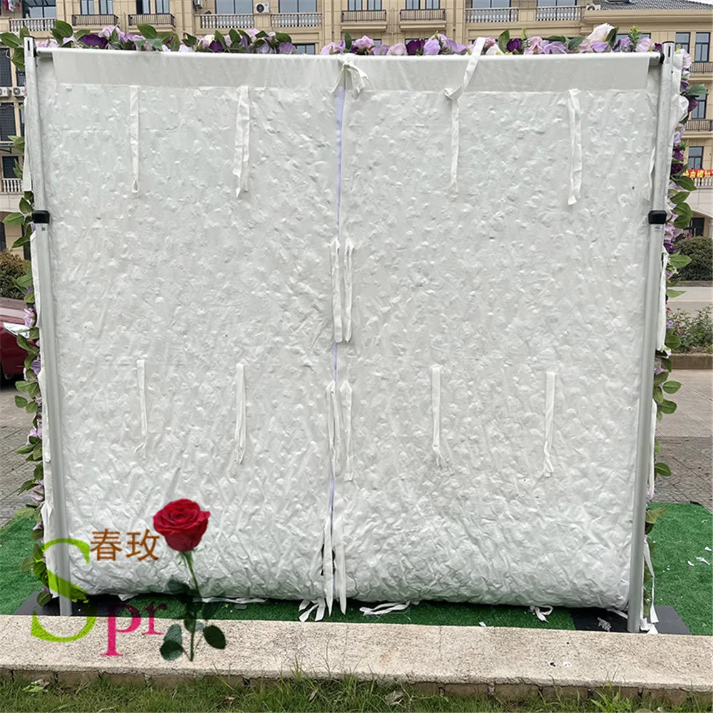 SPR Bridesmaids Bouquet DIY Flower Arrangementartifical Flower Wall Roll up Artificial Rose Orchid Wedding Flower Backdrop Wall