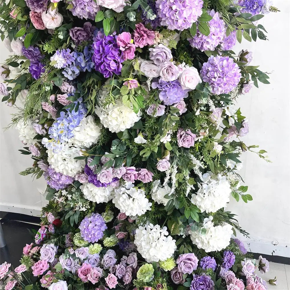 SPR Bridesmaids Bouquet Wholesale Wedding  Flower Wall Roll Up Flower Wall For Wedding Backdrop Decoration