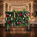 SPR Bridal Bouquet  Design Flower Green Plant Wall Backdrop Wedding Wholesale Artificial Flower Mat for Customized Flower Wall