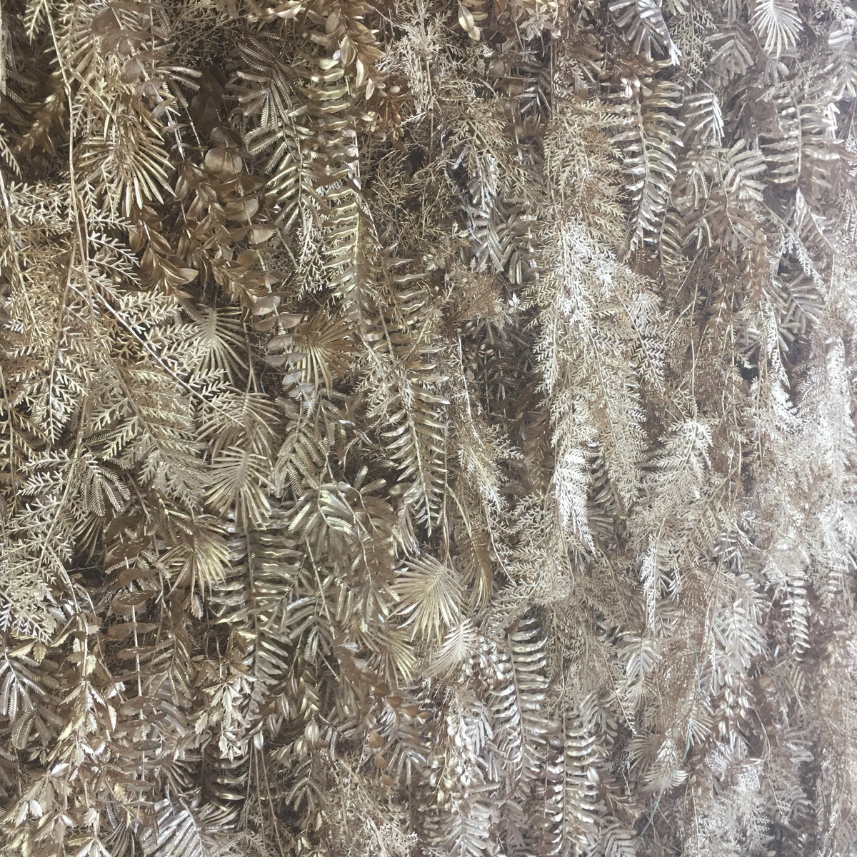 SPR Stage Decoration Gold Plant Flowerwall Events Fabric Panel Greenery Flowers Wall Wedding Decor Artificial