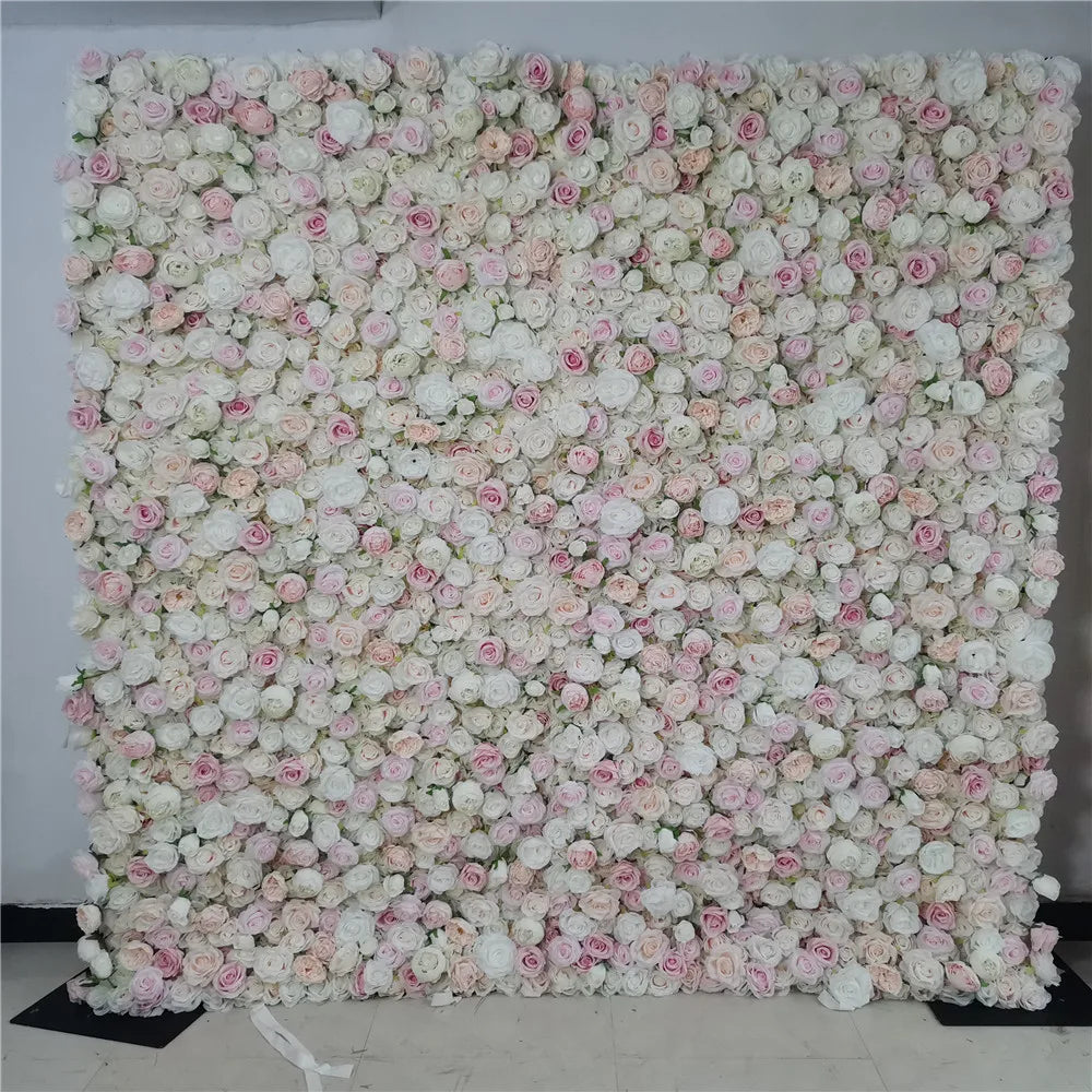 SPR Wholesale Roll Wedding Decoration Backdrop Artificial Flowers Fabric Rose Bouquet Ceiling Greenery Father's Day Halloween
