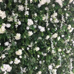 SPR Luxury Artificial 3D Rolled up Home Decoration Wedding Party & Graduation Ceiling Eco-Friendly Blush Pink Flower Wall - Ivory / SPR-FW211007-6
