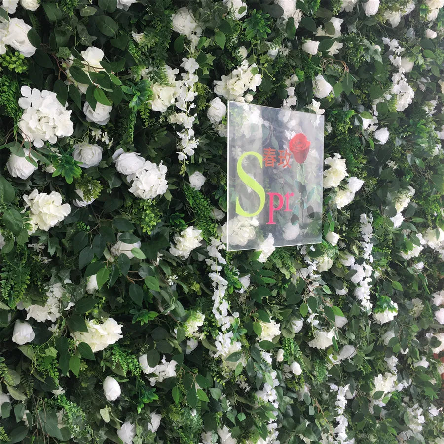 SPR Luxury Artificial 3D Rolled up Home Decoration Wedding Party & Graduation Ceiling Eco-Friendly Blush Pink Flower Wall