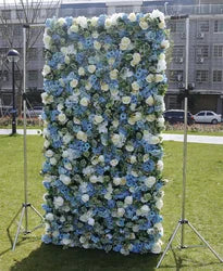 SPR Wholesale Silk Artificial Wedding Flower Wall Backdrop 8ft 8ft for Restaurant Decoration Wedding Party Events Mother's Day - SPR-XMBD010