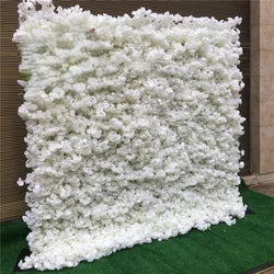 Designs Fabric Silk Faux Shop Wedding Decoration Panel Mat Patch Roll Backdrop Flower Wall Artificial - 0467