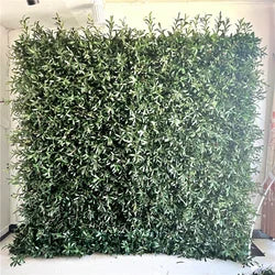 SPR Decorative Roll up Artificial Silk Rose Flower Wall Backdrop Panel for Wedding Party Birthday Hotel Decoration - SPR-FW231109-4