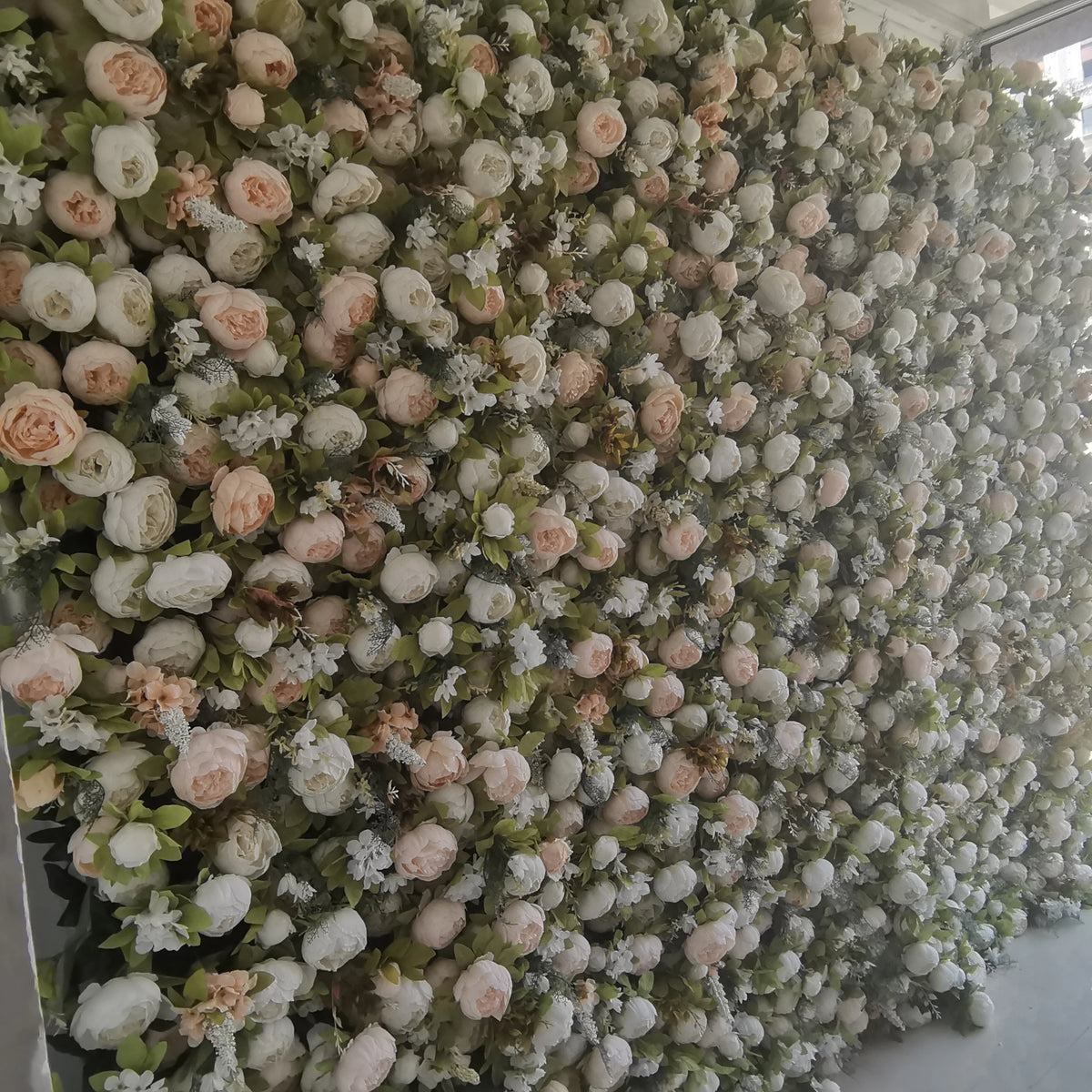 SPR 5D Silk Artificial Flowers Wedding Decoration Party Restaurant Wedding Wall Flower Decoration Grass Artificial Flower Wall
